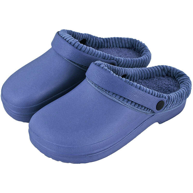 TifanTEX Kroksy dámské zateplené modré RS1303