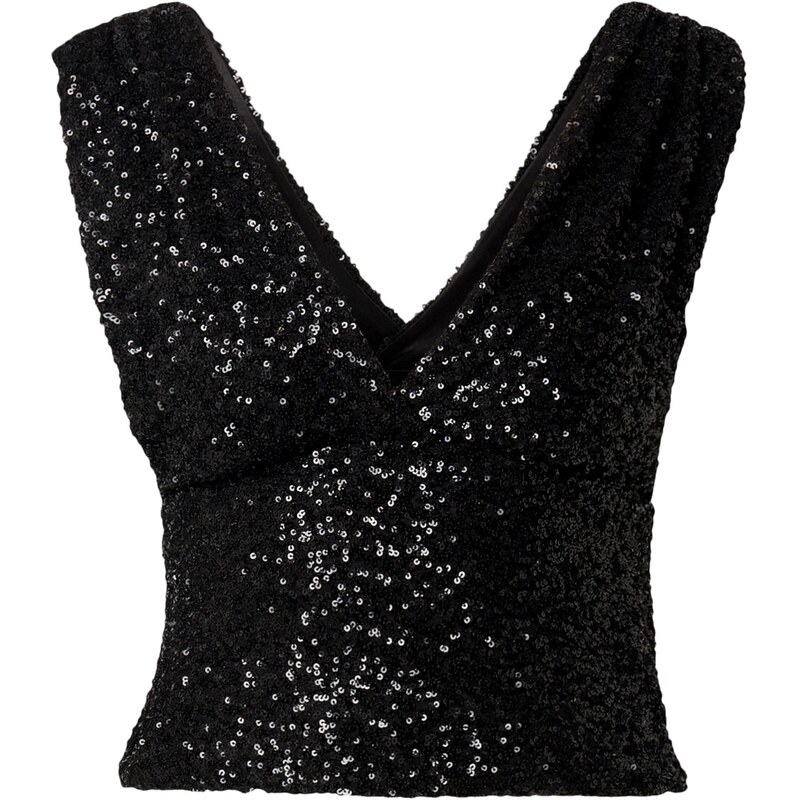 Gina Tricot Top černá