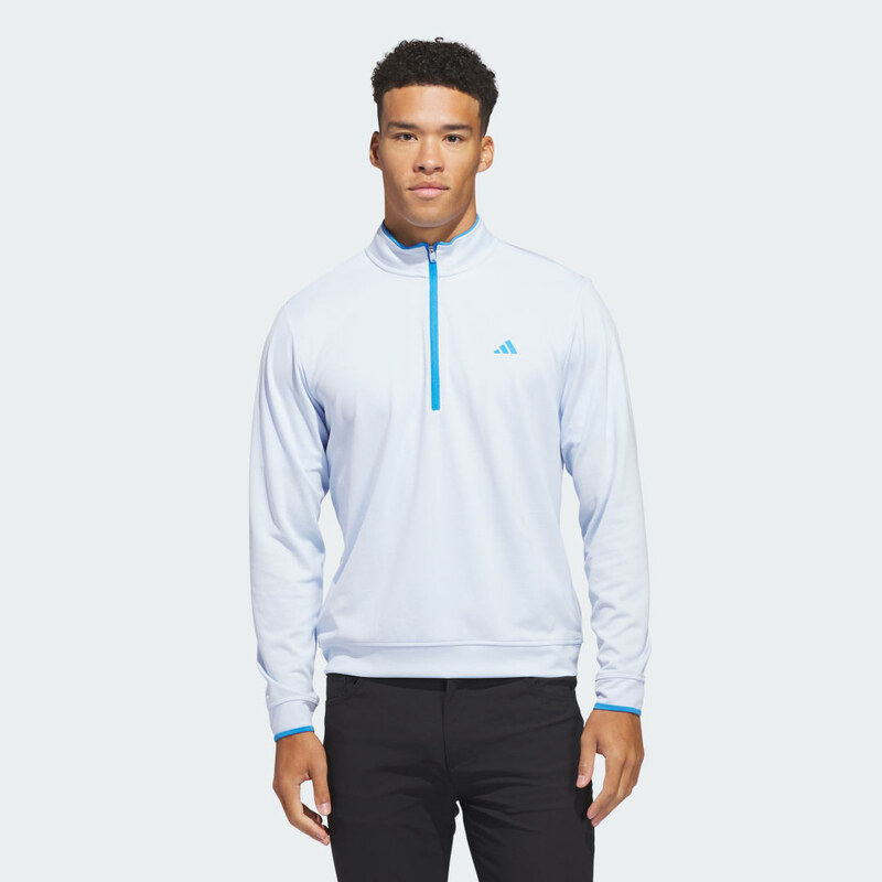 Adidas Lehký top s polovičním zipem