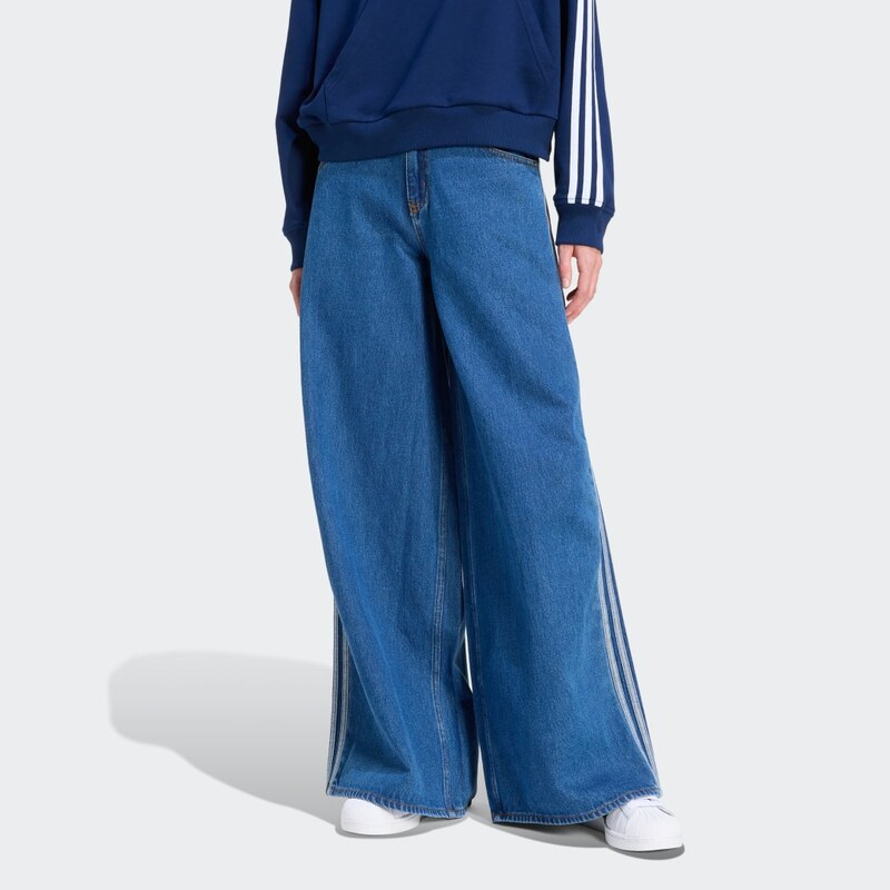 Adidas SPORTOVNÍ KALHOTY FIREBIRD ADILENIUM DENIM