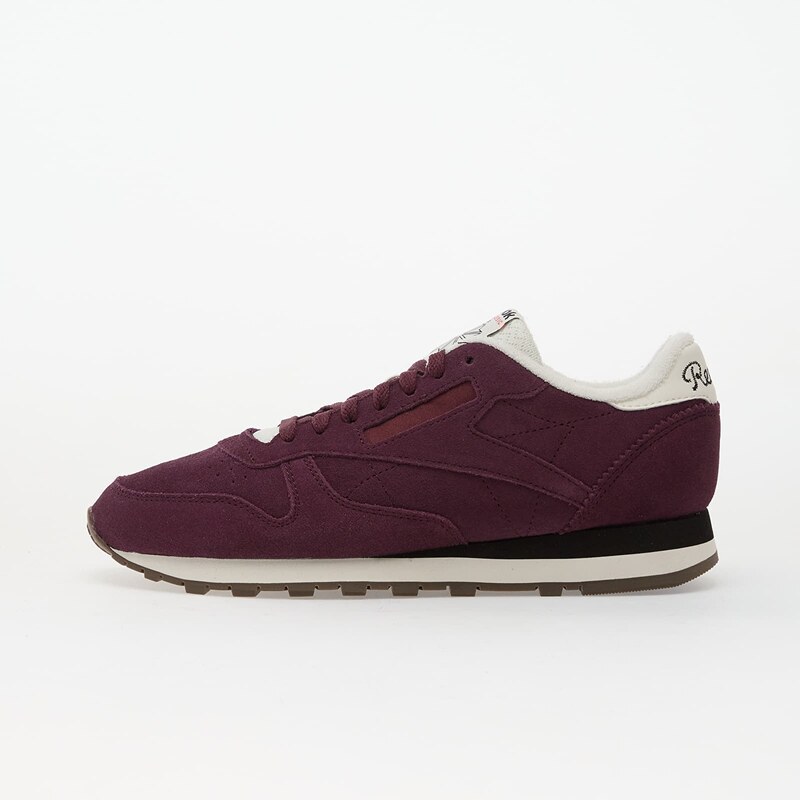 Reebok Classic Leather Black Cherry/ Chalk/ Black