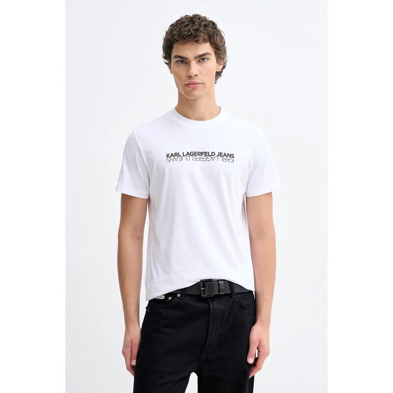 Karl Lagerfeld Jeans Bavlněné tričko