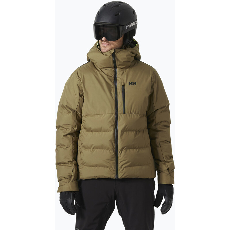 Pánská lyžařská bunda Helly Hansen Kvitfjell Race Puffy sepia