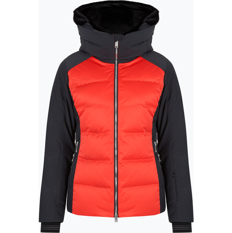 Dámská lyžařská bunda Descente Mary electric red/black