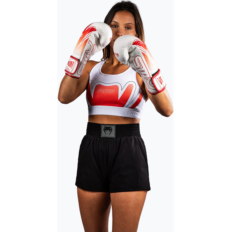Tréninková podprsenka Venum x RWS 2.0 white/red