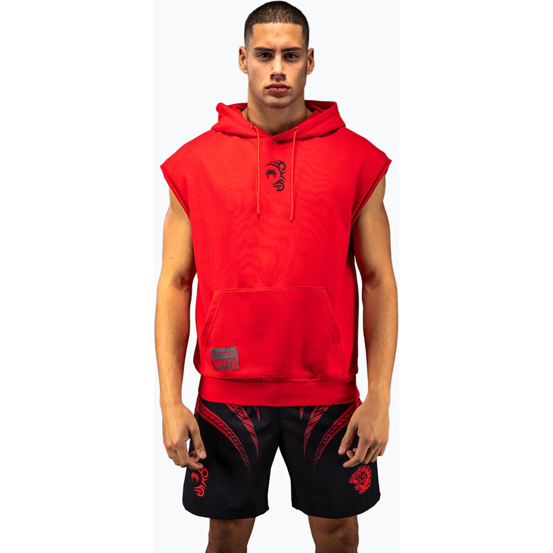 Pánská mikina Venum x Mike Tyson Tiger Sleeveless Hoodie intense