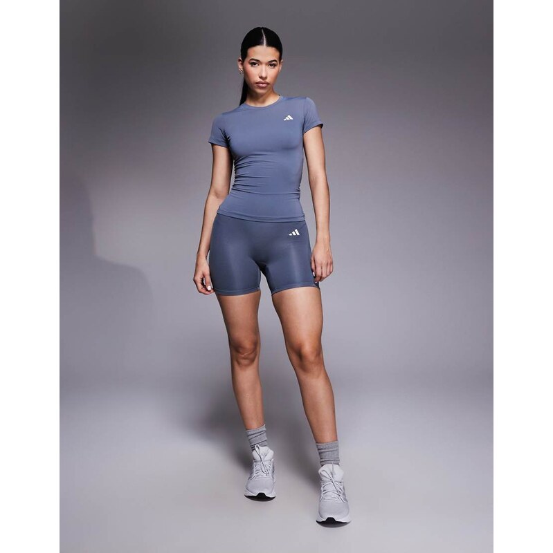 adidas performance adidas Training Optime Essentials booty shorts in 111068145