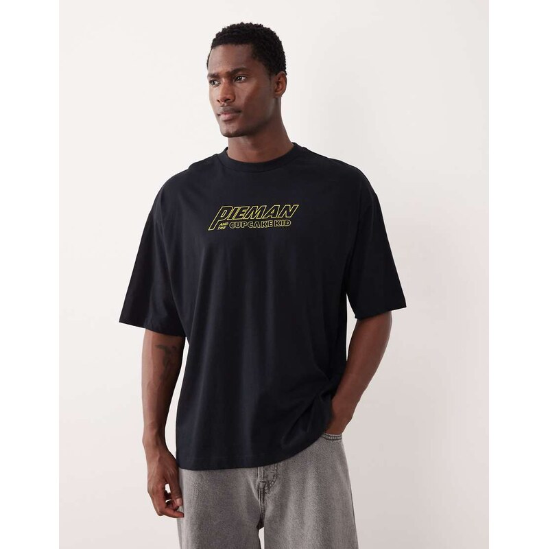 ASOS Design unisex oversized t-shirt with the Simpsons print in