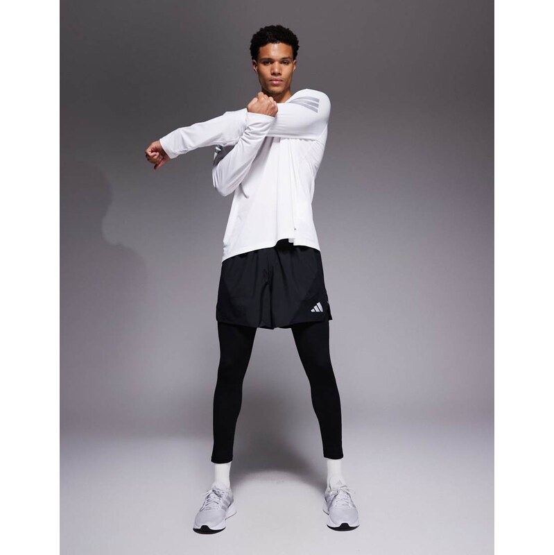 adidas performance adidas Running Essentials tights in black