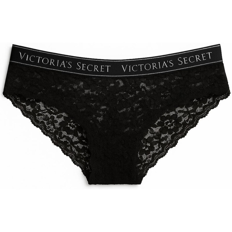 Victorias Secret kalhotky klasické Bikini černé VELIKOST M
