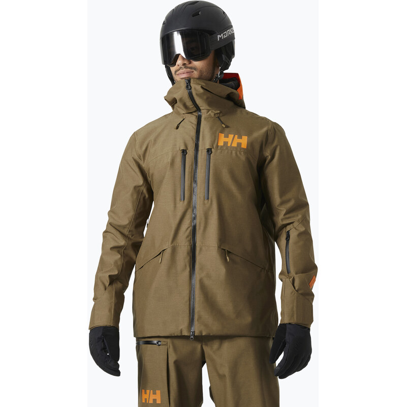 Pánská lyžařská bunda Helly Hansen Garibaldi 2.0 sepia