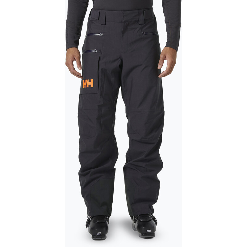 Pánské lyžařské kalhoty Helly Hansen Garibaldi 2.0 black grape