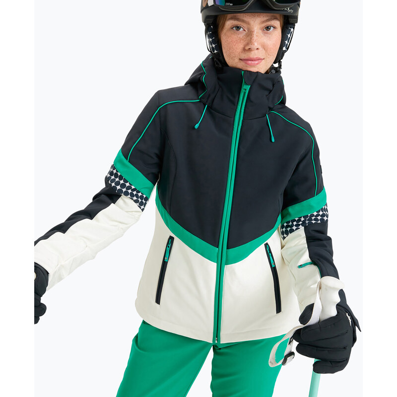 Dámská snowboardová bunda ROXY Peak Chic Softshell true black
