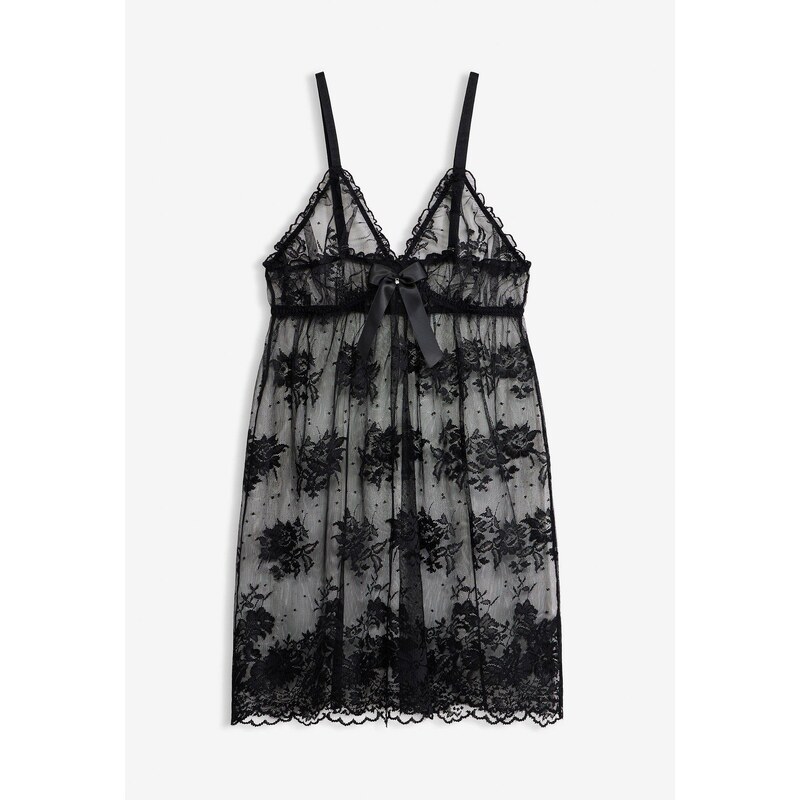 bonprix Negližé černá Žena 52258700