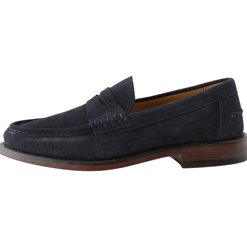 Next Slipper námořnická modř / hnědá