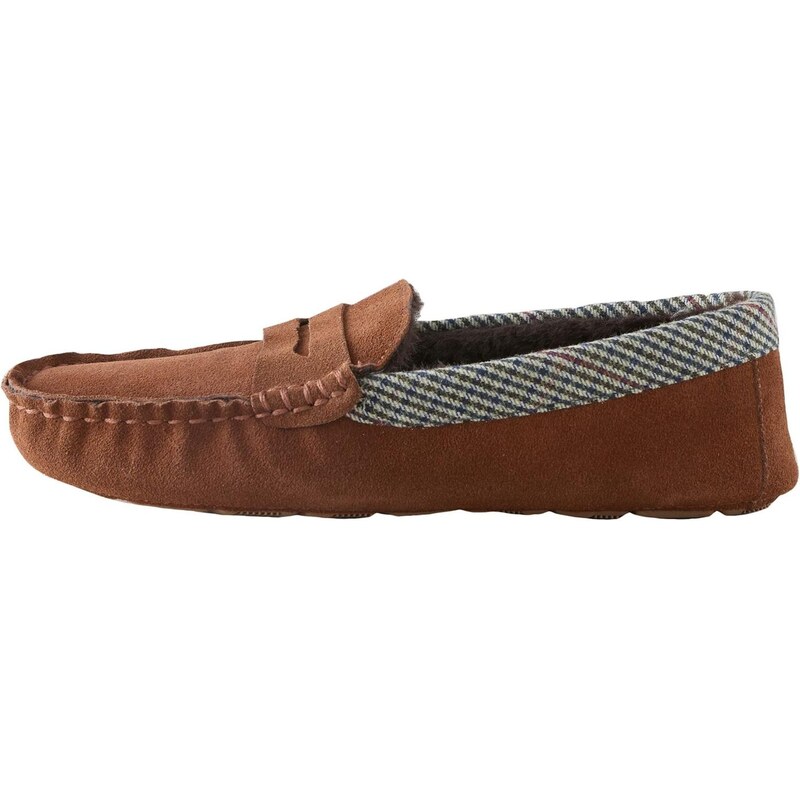 Next Slipper béžová / hnědá / černá