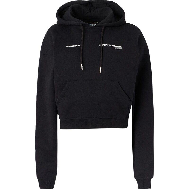 Barbour International Mikina Ciara černá / bílá 111073325