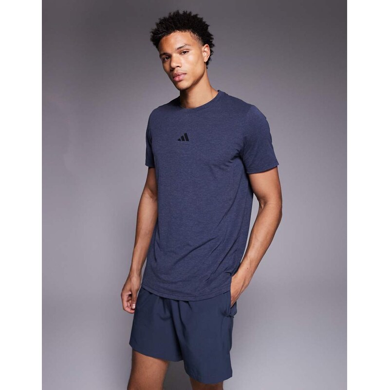 adidas performance adidas Training Power t-shirt in dark navy