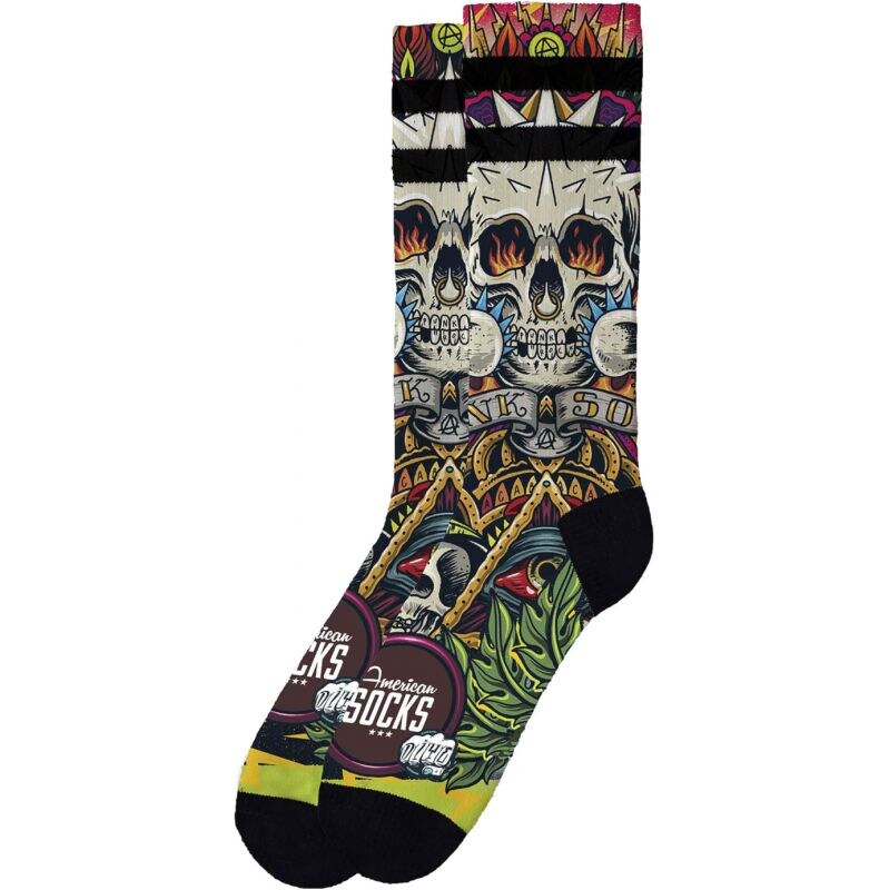 PONOŽKY AMERICAN SOCKS Moshpit - hnědá - 111076580