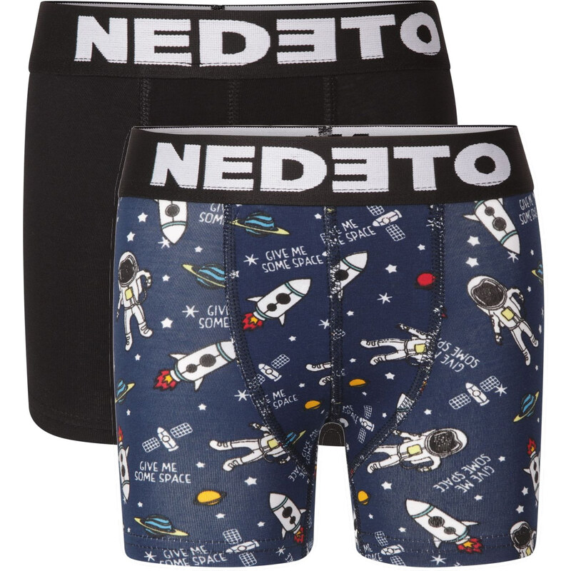 2PACK dětské boxerky Nedeto vícebarevné (2NBDV9) 6-8 let 111080138