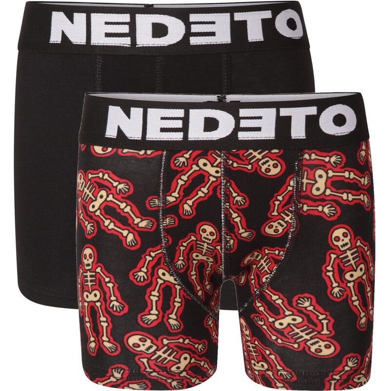 2PACK dětské boxerky Nedeto vícebarevné (2NBDV6) 6-8 let 111081664
