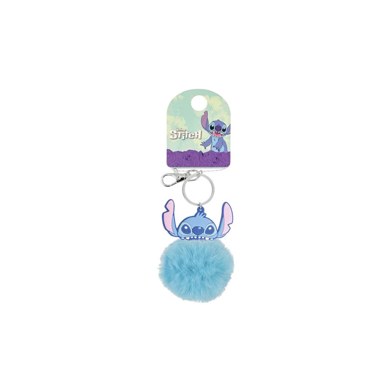 Disney dětská dětské klíčenka STITCH s bambulkou GH00224RL.PH 111084647