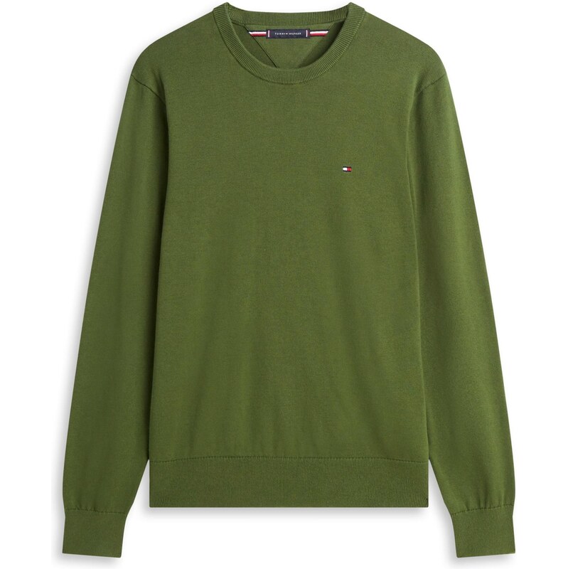TOMMY HILFIGER Svetr 'Essential' olivová