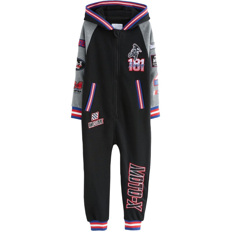 Next Pyžamo šedá / pink / černá