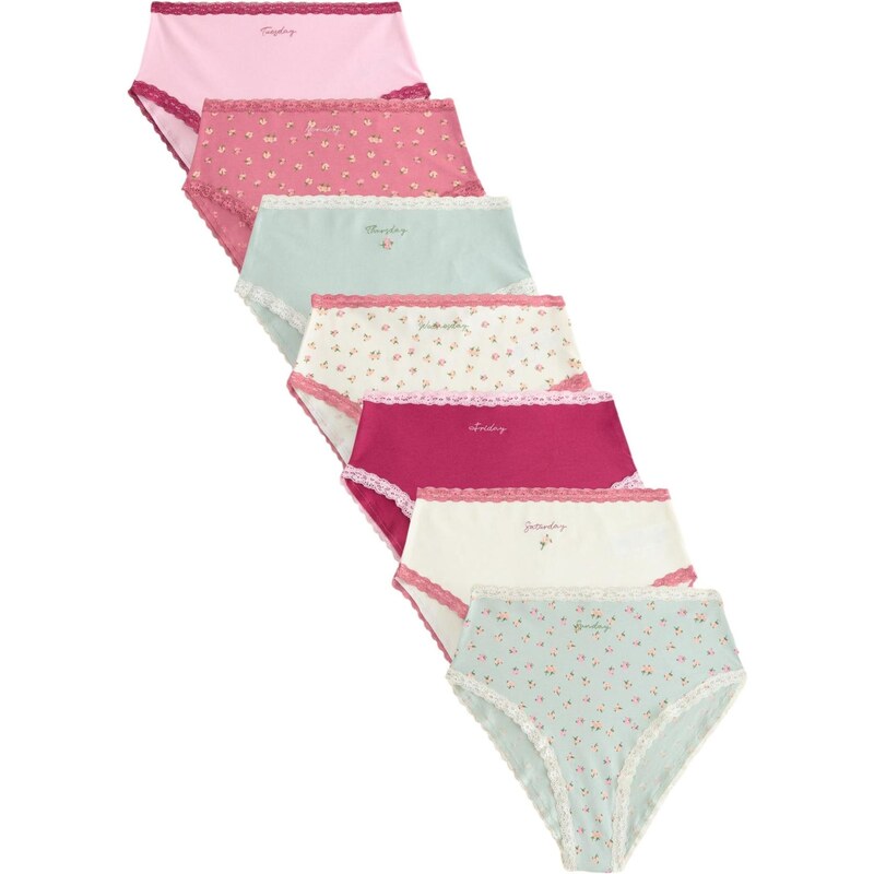 Next Kalhotky mátová / pink / růžová / světle růžová