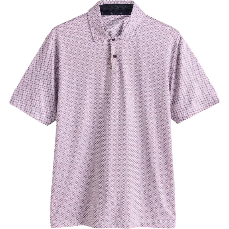 Next Tričko Active Golf cyclam / přírodní bílá