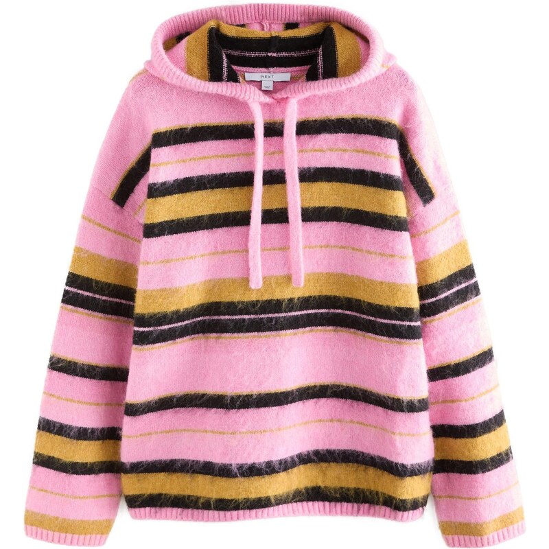 Next Svetr žlutá / pink / černá