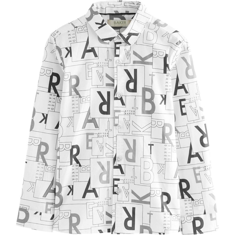 Baker by Ted Baker Košile šedá / černá / bílá 111087780