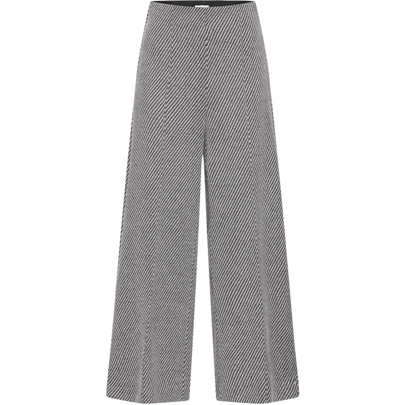 ICHI Kalhoty IHKate černá / offwhite 111088832