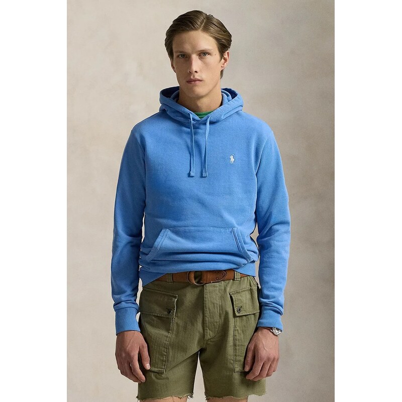 Polo Ralph Lauren mikina s kapucí pánská bavlněná