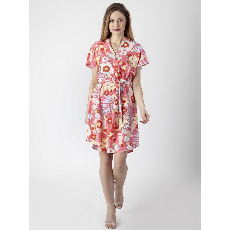 PERSO Womans Womens dress with short kimono sleeves 111103015