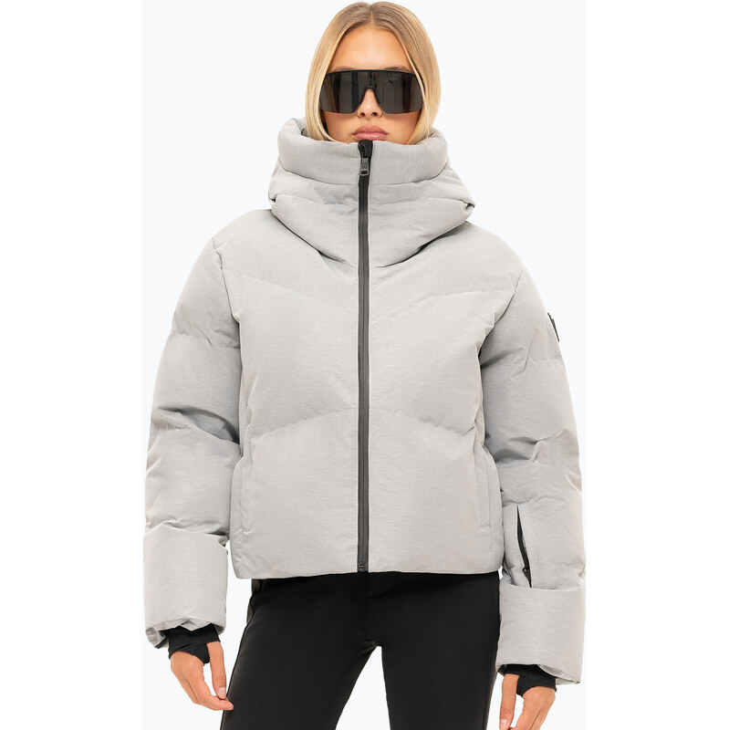 Dámská lyžařská bunda Nikkie Newport Melange grey/melange