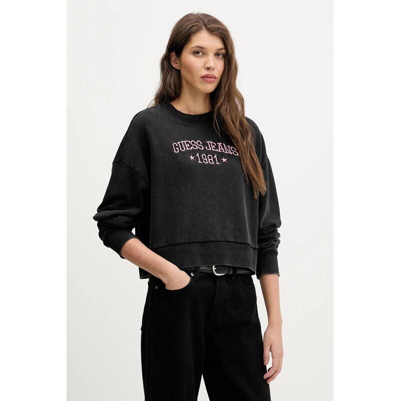Bavlněná mikina Guess Jeans 111119644