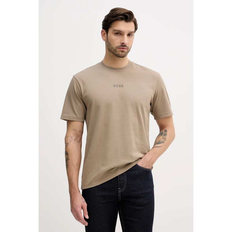 BOSS Green tričko pánské bavlněné Tee 10