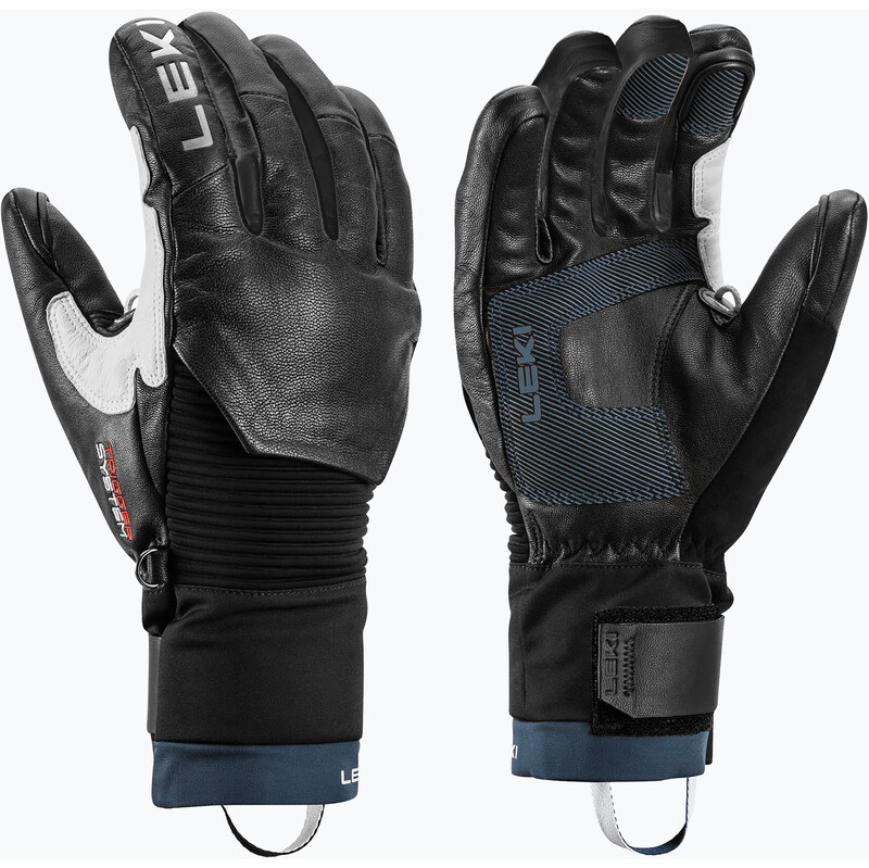 Pánské lyžařské rukavice LEKI Hevon Pro 3D black/marine