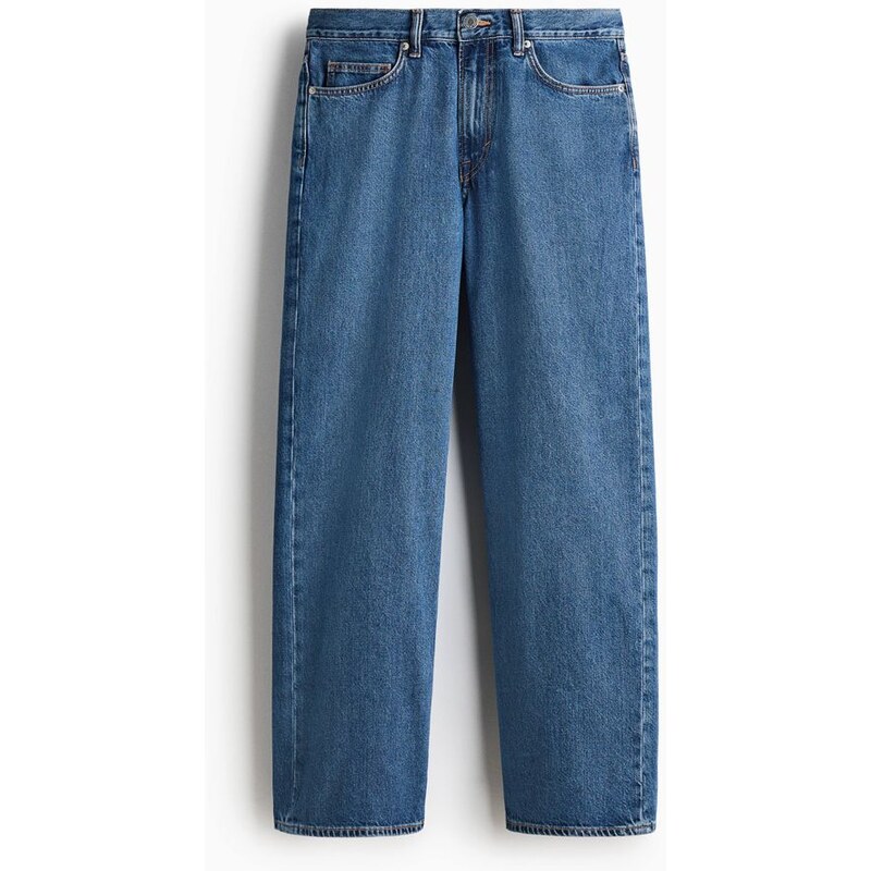 H&M - Relaxed Jeans - Denim Blue