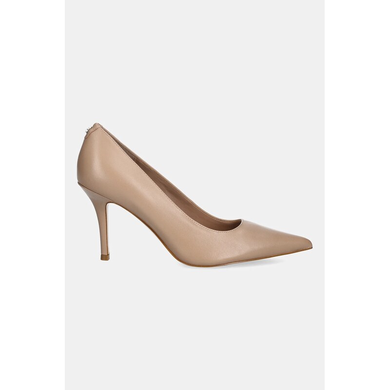 Kožené lodičky Guess PRINDY