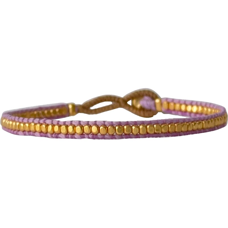 IBU Jewels Náramek Jill Gold Lavender (B/GP)