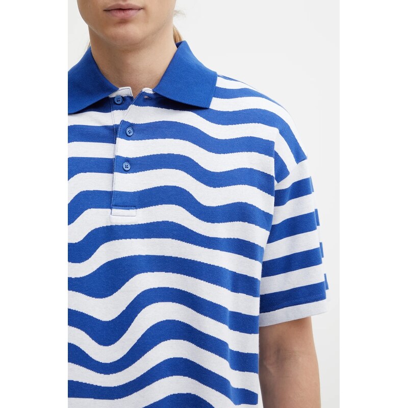 Bavlněné polo tričko Napapijri Napapijri x Martine Rose