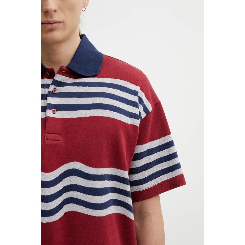 Bavlněné polo tričko Napapijri Napapijri x Martine Rose
