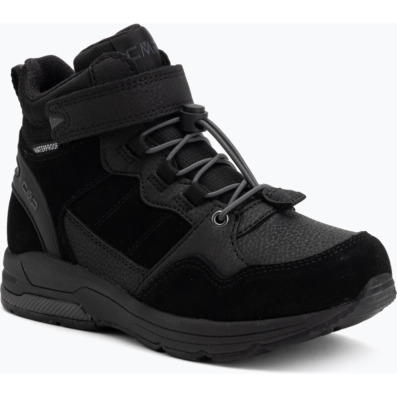 Dětské boty CMP Hadil Leather Wp black/black