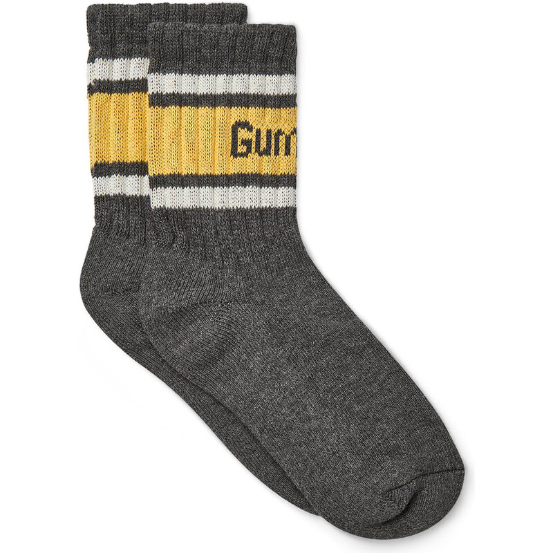 Gumbies Ponožky Grey & Curry