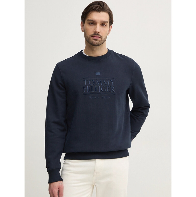 Tommy Hilfiger pánská tmavě modrá mikina