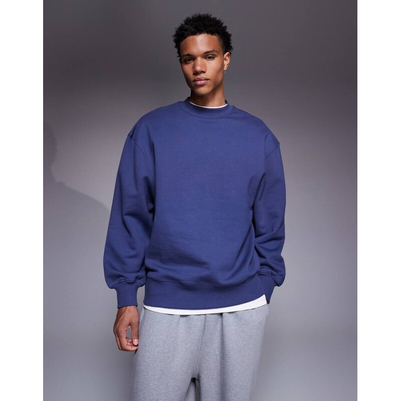 ASOS DESIGN premium heavyweight oversized sweatshirt in 400 gsm