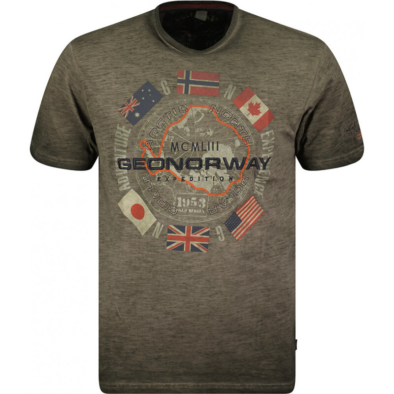 GEOGRAPHICAL NORWAY tričko pánské JIRKEL MEN