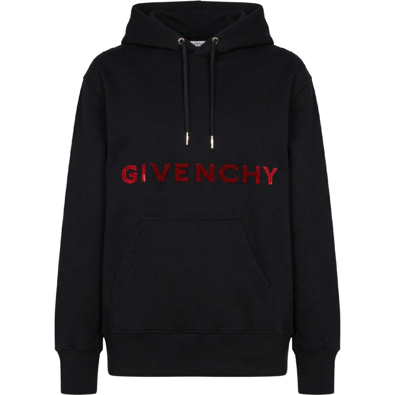 GIVENCHY Red Velvet Black mikina 111132241